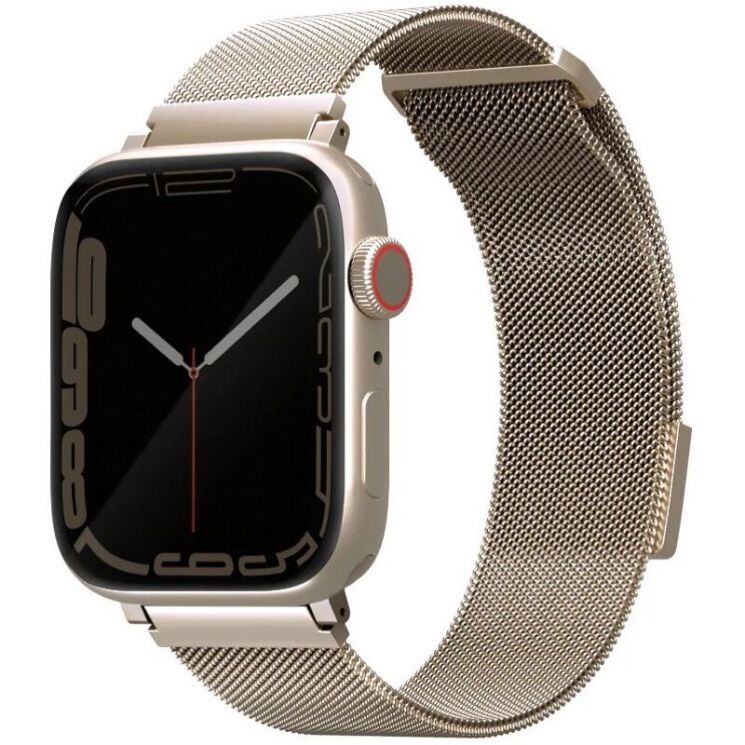Ремешок UNIQ Dante для Apple Watch 42 (Series 10) / 41 / 40 / SE 40 / 38 - Starlight: фото 1 из 4