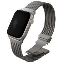 Ремінець UNIQ Dante Pro для Apple Watch 46 / 44 / SE 44 / 45 / Ultra / Ultra 2 (49mm) - Silver: фото 1 з 3