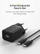 Мережевий зарядний пристрій Baseus Super Si Quick Charger (25W) + кабель Type-C to Type-C (3A, 1m) TZCCSUP-L — Black (141804B). Фото 20 з 22