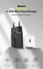 Мережевий зарядний пристрій Baseus Super Si Quick Charger (25W) + кабель Type-C to Type-C (3A, 1m) TZCCSUP-L — Black (141804B). Фото 10 з 22