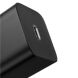 Мережевий зарядний пристрій Baseus Super Si Quick Charger (25W) + кабель Type-C to Type-C (3A, 1m) TZCCSUP-L — Black (141804B). Фото 4 з 22