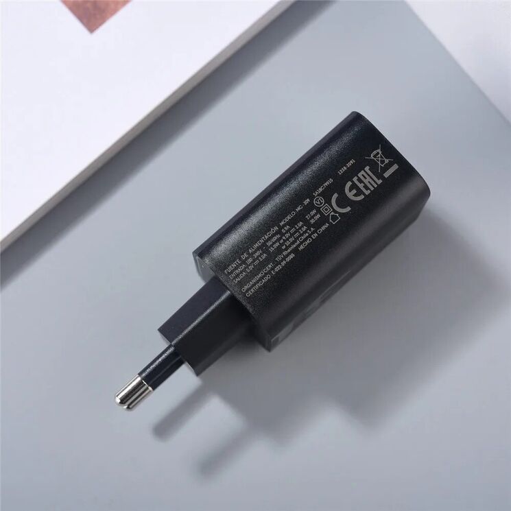 Сетевое зарядное устройство Motorola TurboPower 30W + кабель Type-C to Type-C (SJMC302) - Black: фото 15 из 15