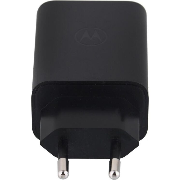 Сетевое зарядное устройство Motorola TurboPower 30W + кабель Type-C to Type-C (SJMC302) - Black: фото 8 из 15