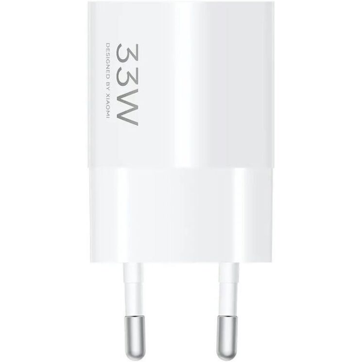 Мережевий зарядний пристрій Xiaomi Nano 33W (Type-C) BHR087LEU - White: фото 3 з 3