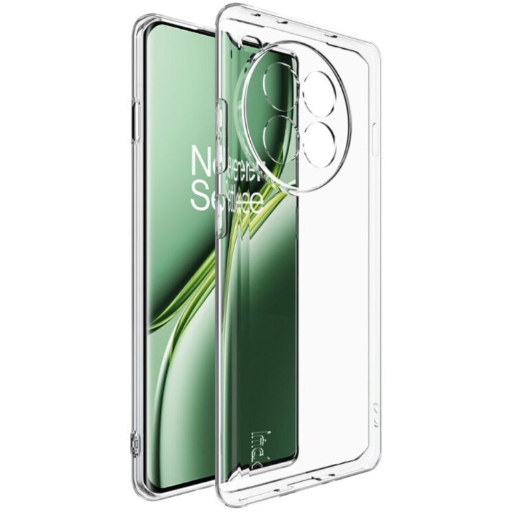 Силиконовый чехол IMAK UX-5 Series для OnePlus Ace 3 Pro - Transparent: фото 1 из 9