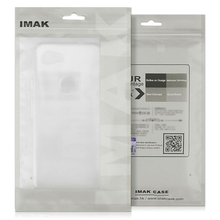 Силиконовый чехол IMAK UX-5 Series для OnePlus Ace 3 Pro - Transparent: фото 9 из 9