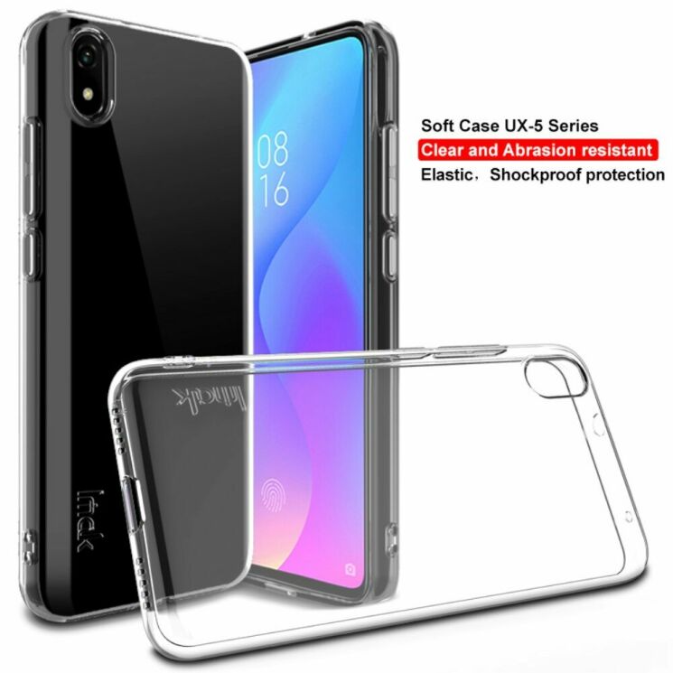 Силиконовый чехол IMAK UX-5 Series для Xiaomi Redmi 7A - Transparent: фото 8 из 11