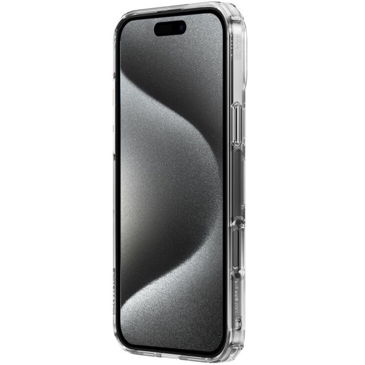 Силиконовый чехол NILLKIN Nature TPU Pro для Apple iPhone 16 Pro Max - Transparent: фото 5 из 14