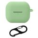 Силиконовый чехол UniCase Protective Color для Samsung Galaxy Buds 3 / Buds 3 Pro - Matcha Green (360900M). Фото 1 из 3