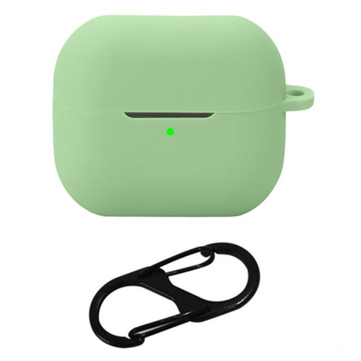 Силиконовый чехол UniCase Protective Color для Samsung Galaxy Buds 3 / Buds 3 Pro - Matcha Green: фото 1 из 3