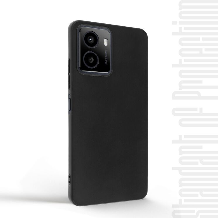 Силиконовый (TPU) чехол ArmorStandart Matte Slim Fit для HMD Pulse / Pulse Plus - Black: фото 2 из 5