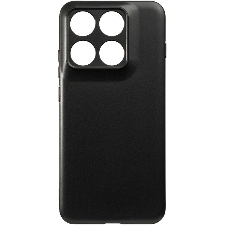 Силиконовый (TPU) чехол ArmorStandart Matte Slim Fit для Motorola Edge 70 Pro - Black: фото 1 из 5