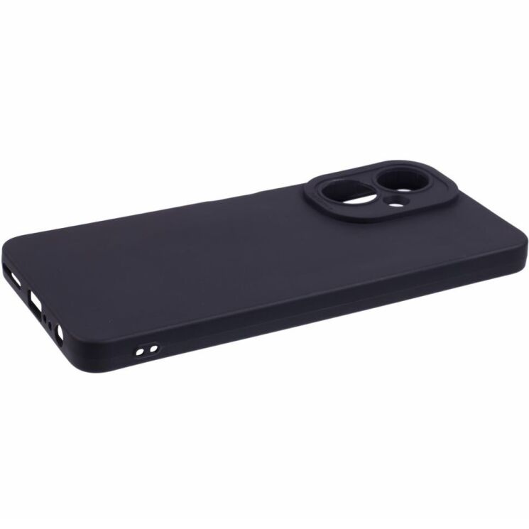 Силиконовый (TPU) чехол Deexe Matte Case для TECNO Camon 19 / 19 Pro - Black: фото 5 из 6