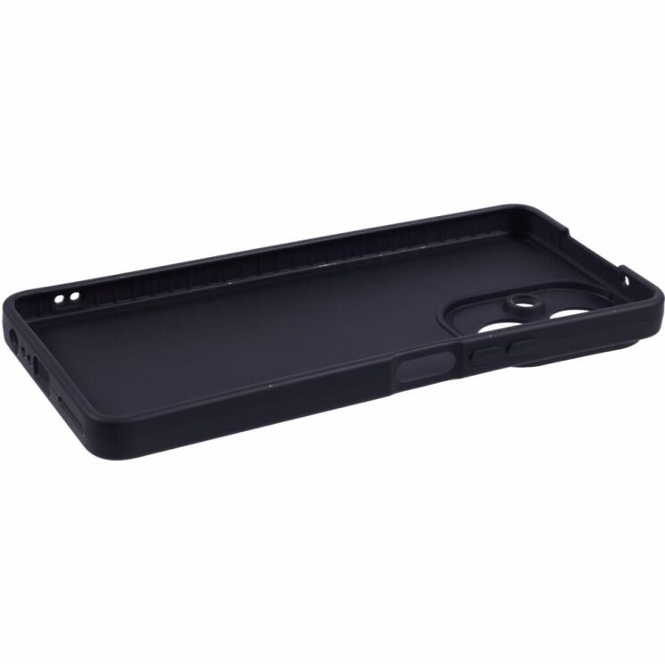 Силиконовый (TPU) чехол Deexe Matte Case для TECNO Camon 19 / 19 Pro - Black: фото 4 из 6