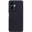 Силиконовый (TPU) чехол Deexe Matte Case для TECNO Camon 19 / 19 Pro - Black (311426B)