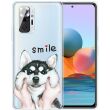 Силиконовый (TPU) чехол Deexe Pretty Glossy для Xiaomi Redmi Note 10 Pro - Smile Dog (278427G)