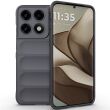 Силіконовий (TPU) чохол Deexe Terra Case для Motorola Edge 70 Pro - Dark Grey (412005DH)