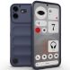 Силіконовий (TPU) чохол Deexe Terra Case для Nothing Phone (4b) - Dark Blue (218405DB). Фото 1 з 5