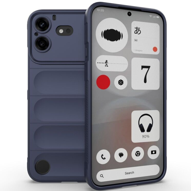 Силіконовий (TPU) чохол Deexe Terra Case для Nothing Phone (4b) - Dark Blue (218405DB) Силіконовий (TPU) чохол Deexe Terra Case для Nothing Phone (4b) - Dark Blue: фото 1 з 5