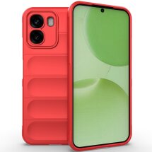 Силіконовий (TPU) чохол Deexe Terra Case для OPPO A6x - Red: фото 1 з 6