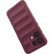 Силиконовый (TPU) чехол Deexe Terra Case для OPPO Reno 16 F/FS - Wine Red (413407WR). Фото 4 из 8