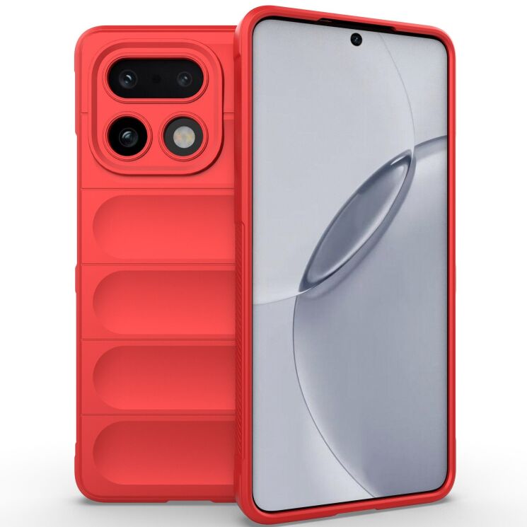 Силиконовый (TPU) чехол Deexe Terra Case для Realme 16 Pro Plus - Red: фото 1 из 8