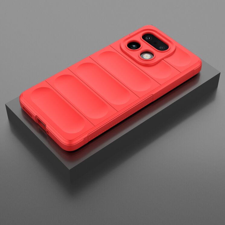 Силиконовый (TPU) чехол Deexe Terra Case для Realme 16 Pro Plus - Red: фото 5 из 8