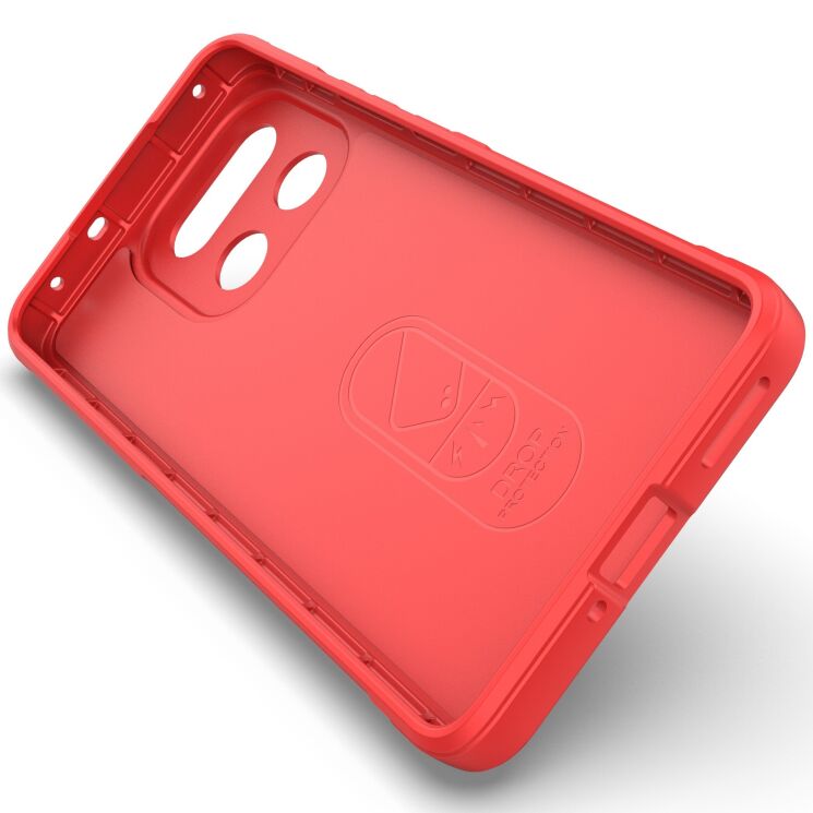Силиконовый (TPU) чехол Deexe Terra Case для Realme 16 Pro Plus - Red: фото 3 из 8