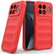 Силіконовий (TPU) чохол Deexe Terra Case для Xiaomi Poco F9 Pro - Red (430706R). Фото 2 з 9