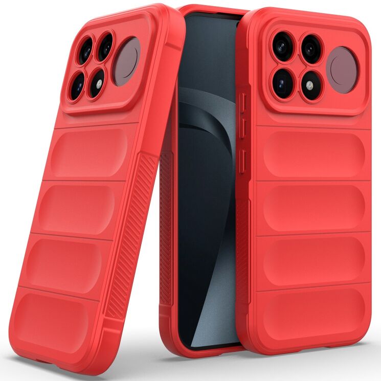 Силіконовий (TPU) чохол Deexe Terra Case для Xiaomi Poco F9 Pro - Red (430706R) Силіконовий (TPU) чохол Deexe Terra Case для Xiaomi Poco F9 Pro - Red: фото 2 з 9