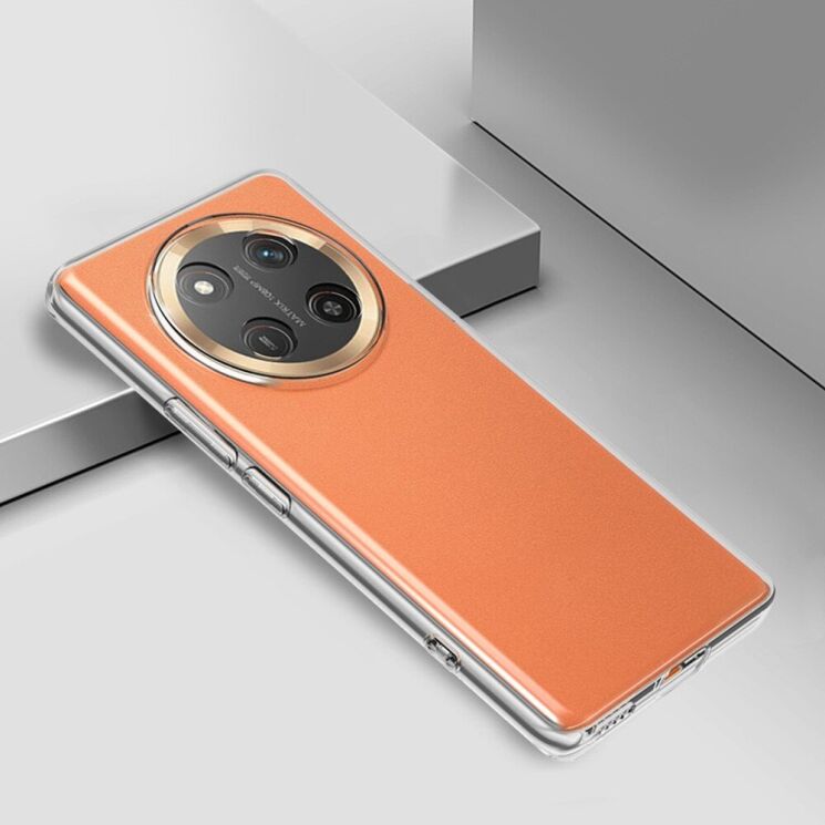 Силиконовый (TPU) чехол Deexe UltraThin для Honor Magic 7 Lite - Transparent: фото 4 из 4