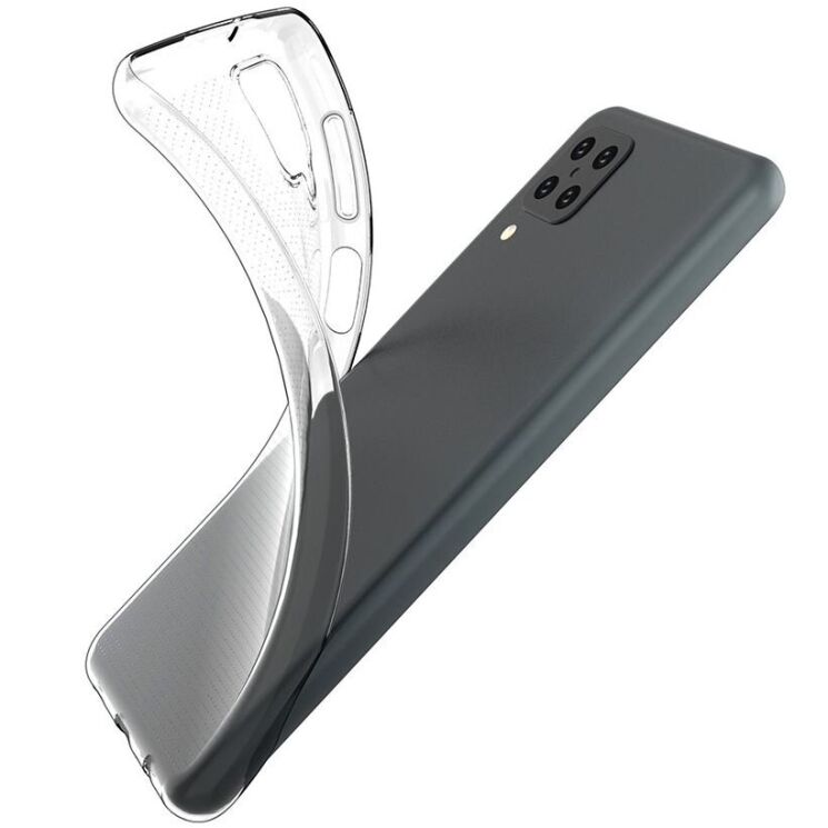 Силиконовый (TPU) чехол Deexe UltraThin для Samsung Galaxy A12 (A125) / A12 Nacho (A127) - Transparent: фото 5 из 8
