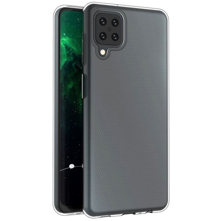 Силиконовый (TPU) чехол Deexe UltraThin для Samsung Galaxy A12 (A125) / A12 Nacho (A127) - Transparent: фото 4 из 8