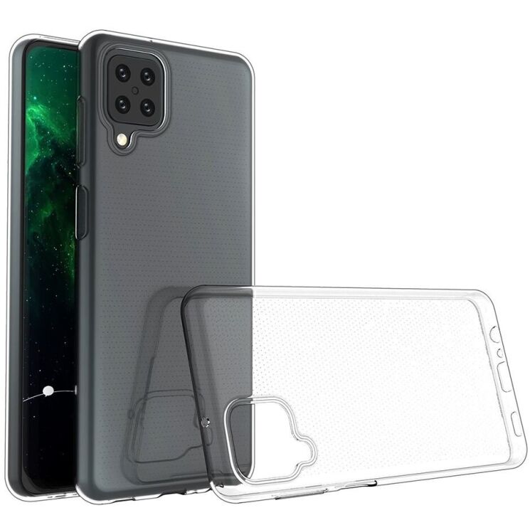 Силиконовый (TPU) чехол Deexe UltraThin для Samsung Galaxy A12 (A125) / A12 Nacho (A127) - Transparent: фото 2 из 8