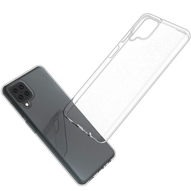 Силиконовый (TPU) чехол Deexe UltraThin для Samsung Galaxy A12 (A125) / A12 Nacho (A127) - Transparent: фото 8 из 8