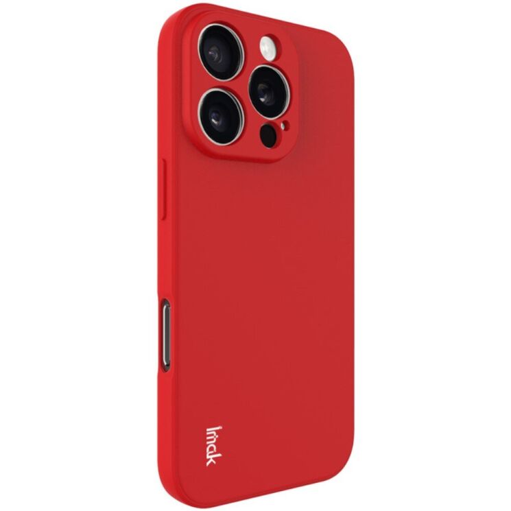 Силиконовый (TPU) чехол IMAK UC-4 Series для Apple iPhone 16 Pro - Red: фото 4 из 6