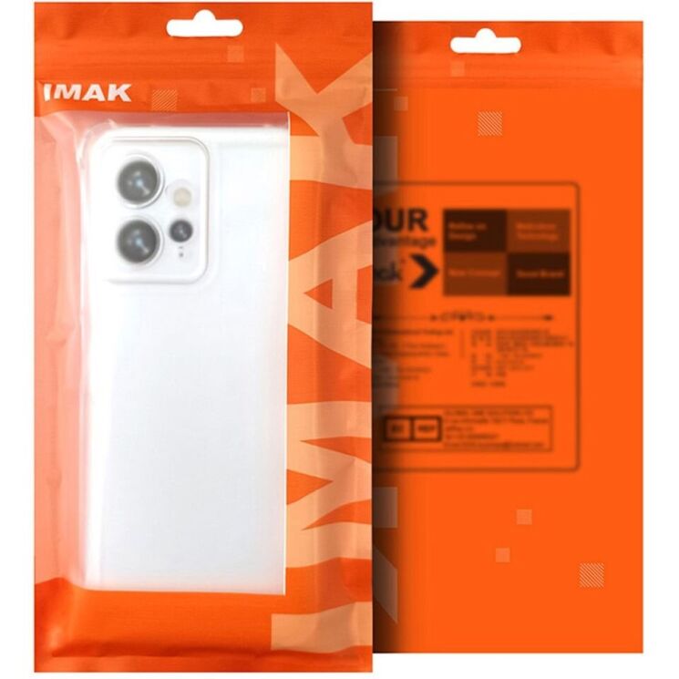 Силиконовый (TPU) чехол IMAK UX-4 Series для Xiaomi Redmi Note 14 Pro - Transparent: фото 3 из 9