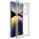 Силиконовый (TPU) чехол IMAK UX-4 Series для Xiaomi Redmi Note 14 Pro - Transparent (373536T). Фото 1 из 9