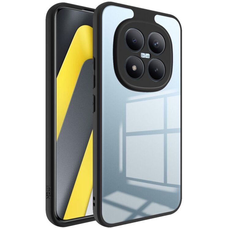 Силіконовий (TPU) чохол IMAK UX-9A Series для Xiaomi Redmi Note 15 Pro Plus / Poco M8 Pro 5G - Black: фото 3 з 9