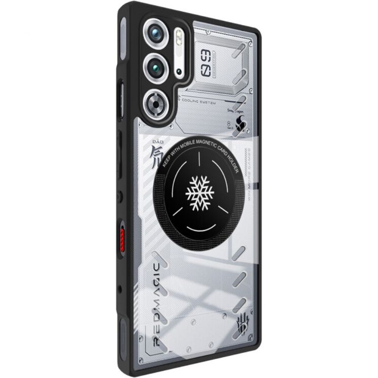 Силиконовый (TPU) чехол IMAK UX-9A Series для ZTE Nubia Red Magic 9 Pro - Black: фото 6 из 15