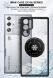Силиконовый (TPU) чехол IMAK UX-9A Series для ZTE Nubia Red Magic 9 Pro - Black (359307B). Фото 10 из 15