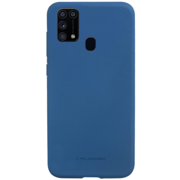 Силиконовый (TPU) чехол Molan Cano Smooth для Samsung Galaxy M31 (M315) - Dark Blue: фото 1 из 1