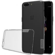Силиконовый (TPU) чехол NILLKIN Nature чехол для OnePlus 5 - Gray: фото 1 из 13