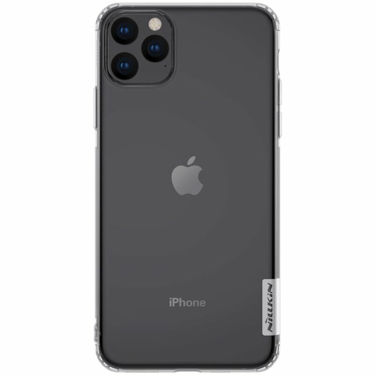 Силиконовый (TPU) чехол NILLKIN Nature для iPhone 11 Pro - Transparent: фото 1 из 16