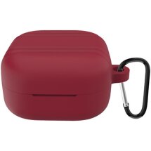Силіконовий (TPU) чохол Reframe Silicone Case для Samsung Galaxy Buds 4 / Buds 4 Pro - Wine Red: фото 1 з 10