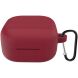 Силиконовый (TPU) чехол Reframe Silicone Case для Samsung Galaxy Buds 4 / Buds 4 Pro - Wine Red (407414WR). Фото 1 из 10