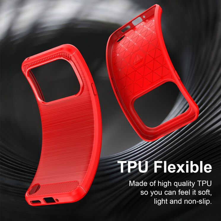 Силиконовый (TPU) чехол UniCase Carbon для Nothing Phone (4a) Pro - Black (411407B) Силиконовый (TPU) чехол UniCase Carbon для Nothing Phone (4a) Pro - Black: фото 5 из 9
