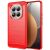 Силиконовый (TPU) чехол UniCase Carbon для Xiaomi Redmi Note 15 Pro - Red: фото 1 из 10