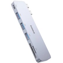 USB HUB Baseus UltraJoy Series 6 in 1 (B00052802811-03) - Space Grey: фото 1 з 23