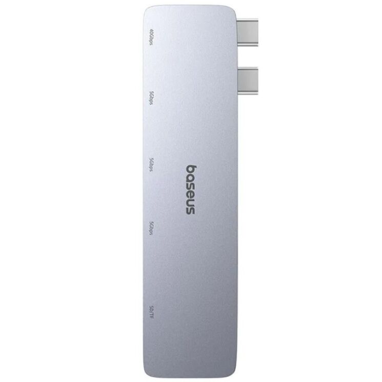 USB HUB Baseus UltraJoy Series 6 in 1 (B00052802811-03) - Space Grey: фото 3 з 23